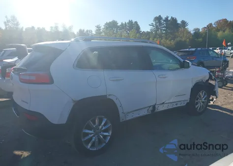 2014 Jeep Cherokee Limited из США, поврежденный, VIN 1C4PJMDB0EW242516